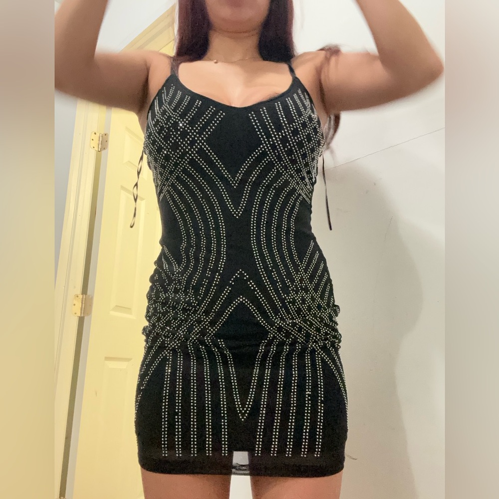 Black Sparkly Dress